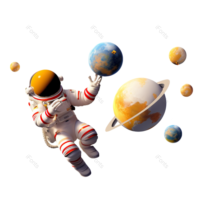 人物图片,地球元素,3DPNG,生活场景免抠素材